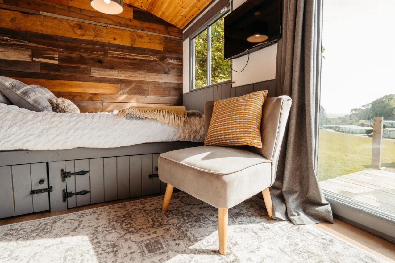 Cefn Crib Cabins Махинллет Экстерьер фото