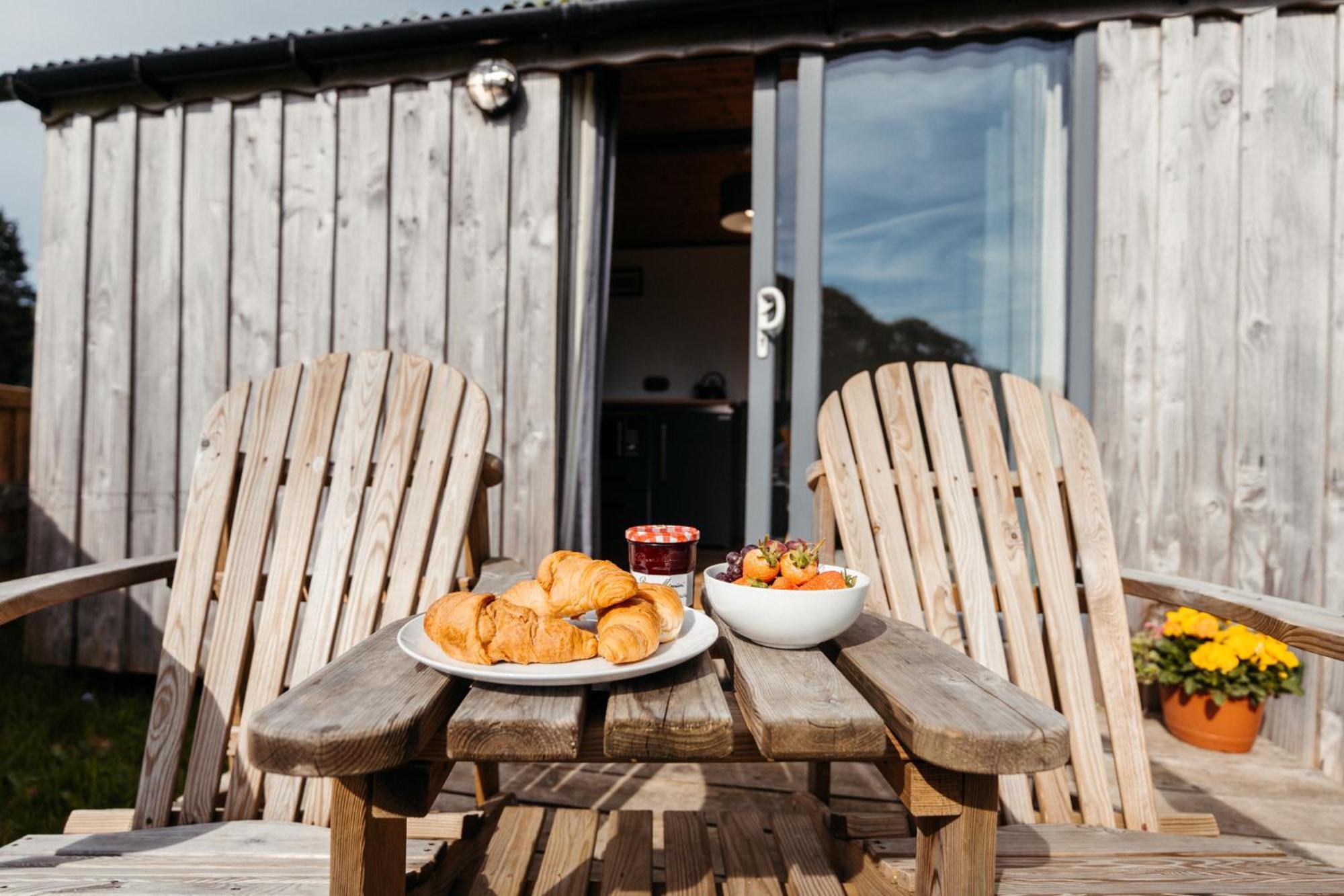 Cefn Crib Cabins Махинллет Экстерьер фото