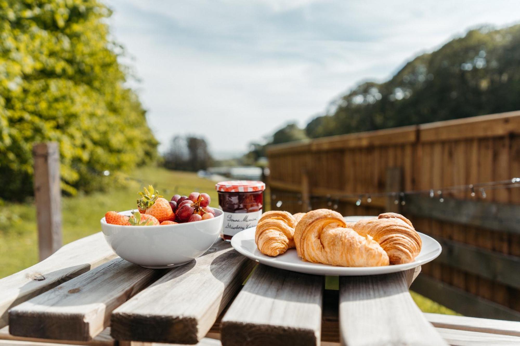 Cefn Crib Cabins Махинллет Экстерьер фото