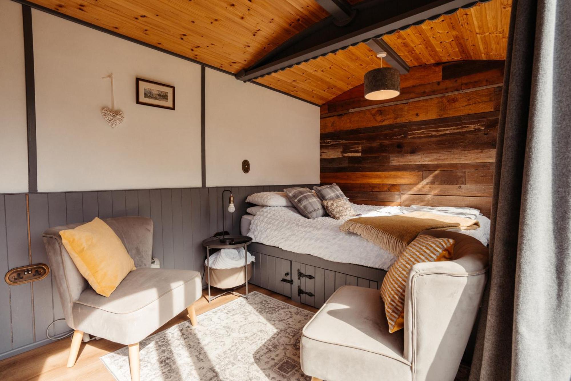 Cefn Crib Cabins Махинллет Экстерьер фото