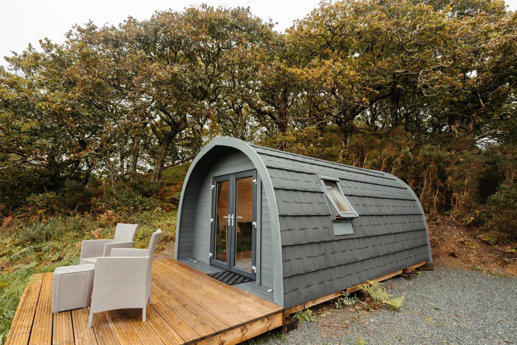 Cefn Crib Cabins Махинллет Экстерьер фото
